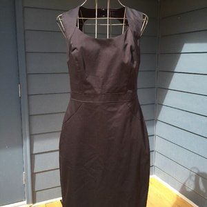 ANN TAYLOR Black Cutout Dress NWT Open Back LBD